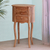 Teak wood chest of drawers, 'Oval Beauty' - Oval Teak Wood Chest of Drawers from Bali