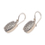 Sterling silver dangle earrings, 'Snake Box' - Wavy Sterling Silver Dangle Earrings from Bali (image 2c) thumbail