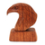 Wood sculpture, 'Eagle's Head' - Suar Wood Eagle Head Sculpture from Bali (image 2a) thumbail
