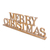 Wood holiday decor, 'Merry Christmas' - Distressed Gold-Tone Wood Christmas Decor from Bali (image 2c) thumbail