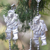Guirnaldas decorativas de aluminio (juego de 3) - Guirnaldas de adorno de Papá Noel de aluminio hechas a mano (juego de 3)