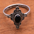 Onyx cocktail ring, 'Daydream Temple' - Handcrafted Onyx Cocktail Ring from Bali (image 2) thumbail