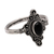 Onyx cocktail ring, 'Daydream Temple' - Handcrafted Onyx Cocktail Ring from Bali (image 2d) thumbail