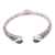 Peridot cuff bracelet, 'Balinese Terrace' - Teardrop Peridot Cuff Bracelet from Bali thumbail