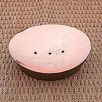 Copper soap dish, 'Simple and Clean'