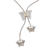 Gold accent blue topaz pendant necklace, 'Butterfly Trio' - Gold Accented Blue Topaz Butterfly Pendant Necklace (image 2c) thumbail