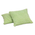 Batik cotton cushion covers, 'Lime Parang' (pair) - Parang Motif Batik Cotton Cushion Covers in Lime (Pair)