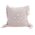 Cotton cushion cover, 'centre of Attention' - Handcrafted Eggshell Cotton Cushion Cover from Bali (image 2a) thumbail