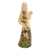 Wood statuette, 'Mother and Child' - Hand-Painted Wood Mother and Child Statuette from Bali (image 2d) thumbail