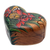 Wood puzzle box, 'Butterfly Love' - Hand-Painted Heart-Shaped Wood Butterfly Puzzle Box (image 2d) thumbail