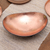 Copper serving bowls, 'Elegant Appetite' (pair) - Oval Copper Serving Bowls from Java (Pair)