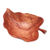 Wood catchall, 'Floating Leaf' - Suar Wood Leaf Catchall Crafted in Indonesia