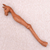 Wood back scratcher, 'Helpful Horse' - Horse-Themed Natural Suar Wood Back Scratcher from Bali thumbail