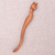 Wood back scratcher, 'Helpful Cat' - Cat-Themed Natural Wood Back Scratcher from Bali (image 2b) thumbail
