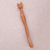 Wood back scratcher, 'Helpful Cat' - Cat-Themed Natural Wood Back Scratcher from Bali (image 2c) thumbail