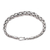 Sterling silver chain bracelet, 'Expanding Wheat' - Expanding Sterling Silver Wheat Chain Bracelet from Bali thumbail