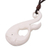 Bone pendant necklace, 'Gray Whale' - Whale Pendant Necklace Crafted in Bali (image 2d) thumbail