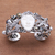 Multi-gemstone cuff bracelet, 'Dragon Empire' - Dragon-Themed Multi-Gemstone Cuff Bracelet from Bali (image 2) thumbail