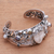 Multi-gemstone cuff bracelet, 'Dragon Empire' - Dragon-Themed Multi-Gemstone Cuff Bracelet from Bali (image 2c) thumbail