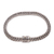 Sterling silver chain bracelet, 'Simply Classic' - Sterling Silver Foxtail Chain Bracelet from Bali (image 2d) thumbail