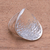 Sterling silver cocktail ring, 'Arching Symmetry' - Contemporary Balinese Cocktail Ring in Sterling Silver (image 2b) thumbail