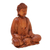 Wood sculpture, 'Let Peace In' - Hand-Carved Suar Wood Buddha Sculpture from Indonesia (image 2c) thumbail