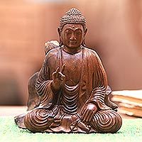 Buddha Wood Home Decor