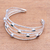 Multi-gemstone cuff bracelet, 'Flow of Stars' - Multi-Gemstone Cuff Bracelet Crafted in Bali (image 2b) thumbail