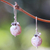 Cultured pearl dangle earrings, 'Pearly Beauty' - Cultured Pearl Beaded Dangle Earrings from Bali (image 2) thumbail