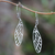 Sterling silver dangle earrings, 'Dragonfly Complexity' - Dragonfly Wing Sterling Silver Dangle Earrings from Bali