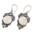 Peridot dangle earrings, 'Honest Guardians' - Peridot Dangle Earrings from Bali (image 2c) thumbail