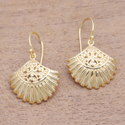 Seashell Earrings Handmade Sea Shell Earrings Sterling Silver Long Dangle Earrings Shell Jewellery Gift For Her UK Clam Shell Earring