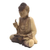 Wood sculpture, 'Buddha Semedi' - Hand-Carved Hibiscus Wood Buddha Sculpture from Indonesia (image 2b) thumbail