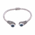 Blue topaz cuff bracelet, 'Royal Pattern' - Spiral Pattern Blue Topaz Cuff Bracelet from Bali (image 2a) thumbail