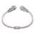 Citrine cuff bracelet, 'Triangular Glitter' - Triangular Citrine Cuff Bracelet Crafted in Bali (image 2e) thumbail