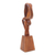 Wood sculpture, 'Yoga Expert' - Hand-Carved Yoga-Themed Suar Wood Sculpture from Bali (image 2c) thumbail