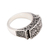 Sterling silver signet ring, 'Extraordinary Vines' - Vine Pattern Sterling Silver Signet Ring Crafted in Bali (image 2e) thumbail