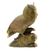 Wood sculpture, 'Owl Shelter' - Hibiscus Wood Sculpture of Two Owls from Bali (image 2c) thumbail