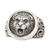Men's sterling silver ring, 'Lion Strength' - Men's Sterling Silver Lion Ring from Bali (image 2e) thumbail