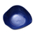 Ceramic serving bowl, 'Wavy Blue' - Wavy Blue Ceramic Bowl Handcrafted in Bali (image 2b) thumbail