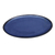Ceramic platter, 'Wide Oval' - Blue Oval Ceramic Platter Crafted in Bali (image 2c) thumbail