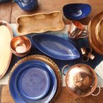 Teak wood appetizer platter, 'Nature's Course' - Wavy Teak Wood Appetizer Platter from Bali