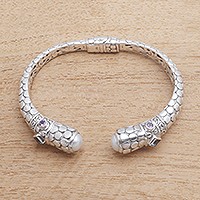 Brazalete de múltiples piedras preciosas - Brazalete redondo con múltiples gemas de Bali