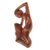 Wood sculpture, 'Sensuous Lady' - Hand-Carved Suar Wood Female Form Sculpture from Bali (image 2d) thumbail