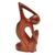 Wood sculpture, 'Sensuous Lady' - Hand-Carved Suar Wood Female Form Sculpture from Bali (image 2e) thumbail