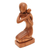 Wood sculpture, 'Carrying Her Child' - Suar Wood Mother and Child Sculpture from Bali (image 2c) thumbail