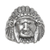 Sterling silver ring, 'Tribal Chief' - Tribal Chief Sterling Silver Ring Crafted in Bali thumbail