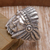 Sterling silver ring, 'Tribal Chief' - Tribal Chief Sterling Silver Ring Crafted in Bali (image 2c) thumbail