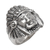 Sterling silver ring, 'Tribal Chief' - Tribal Chief Sterling Silver Ring Crafted in Bali (image 2d) thumbail