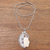 Multi-gemstone pendant necklace, 'Wise and Wonderful' - Multi-Gemstone and Cultured Pearl Pendant Necklace (image 2c) thumbail